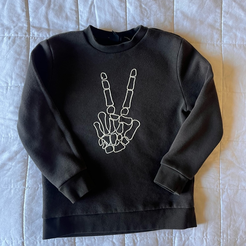 Boys skull sweater